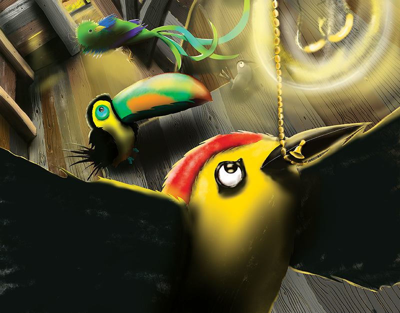 The Five Birds and the Missing Macaw